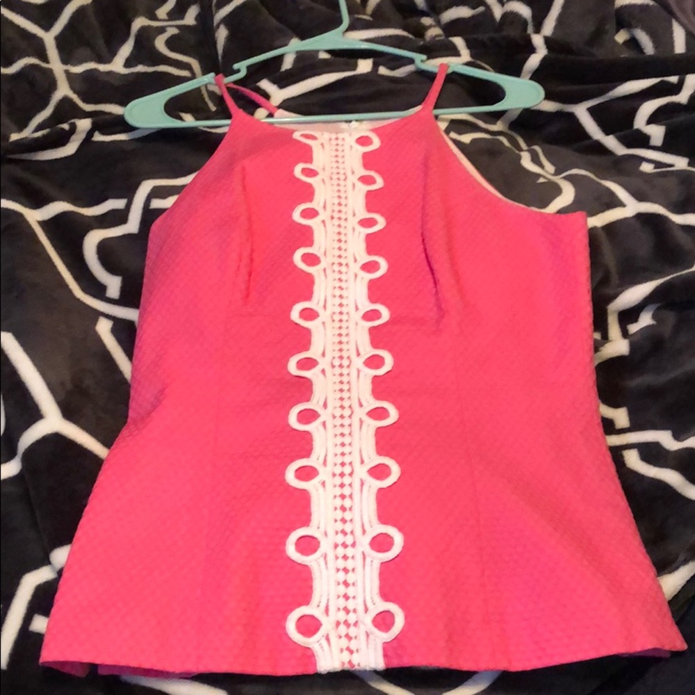 Cute Lilly Pulitzer Pink Top